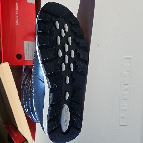 Tony little puffer boot navy - Picture 4 of 9